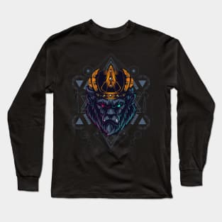 The King Of Gorilla Long Sleeve T-Shirt